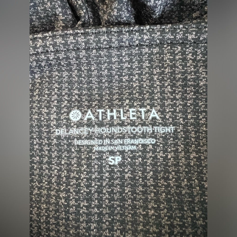 Athleta Black Ribbed Leggings - Picture 5 of 10